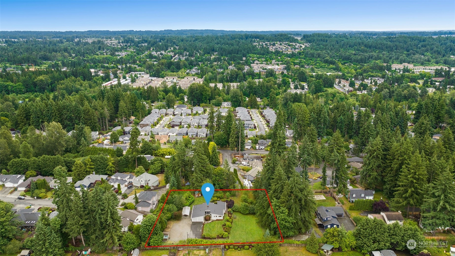 829 Harvest Road Bothell, WA 98012 - Photo 33 of 34 a view of city with lush green forest