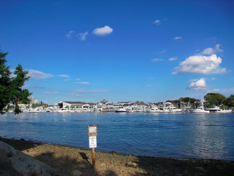 12 Iyanough Road Hyannis, MA 02601 - Photo 24 of 35 a view of a lake with houses