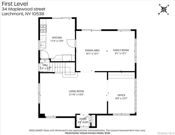 $9,500 | 34 Maplewood Street, Larchmont, NY 10538