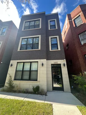 a view of brick building