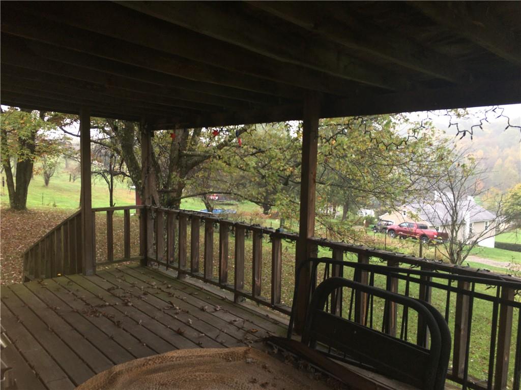 417 Red Mill Road Kittanning, PA 16201 - Photo 18 of 18 a view of deck with wooden floor and outdoor space