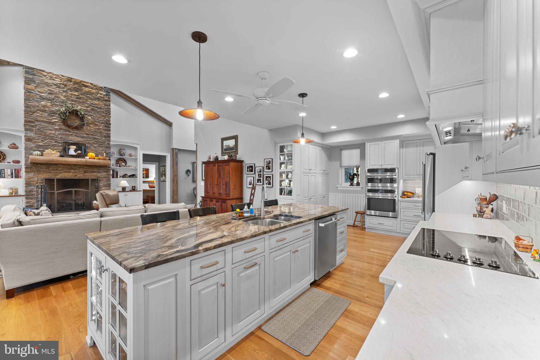 675 West Seven Stars Road Phoenixville, PA 19460 - Photo 16 of 45 a kitchen with counter top space a sink appliances and cabinets
