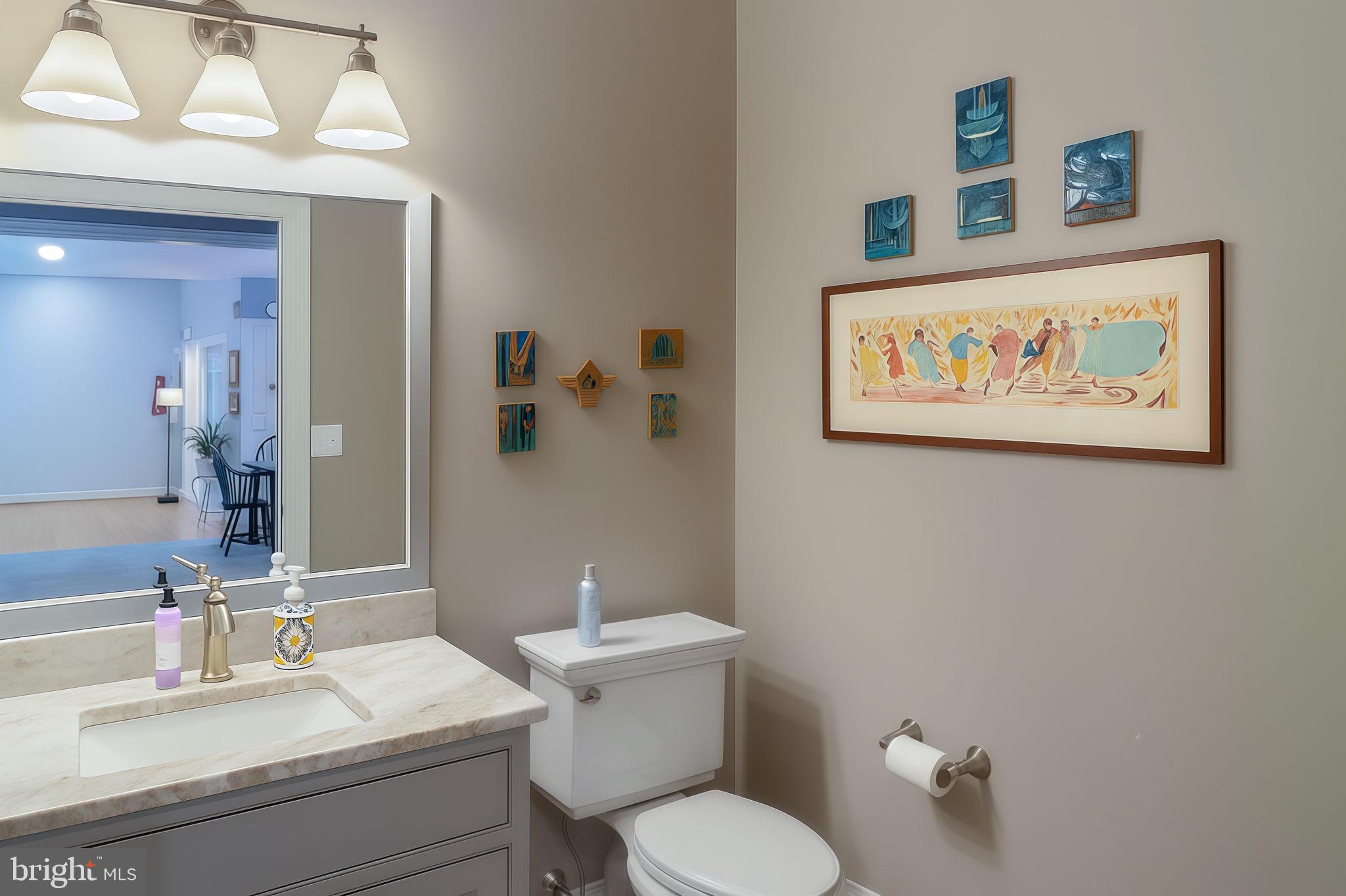 675 West Seven Stars Road Phoenixville, PA 19460 - Photo 24 of 45 a bathroom with a toilet and a sink