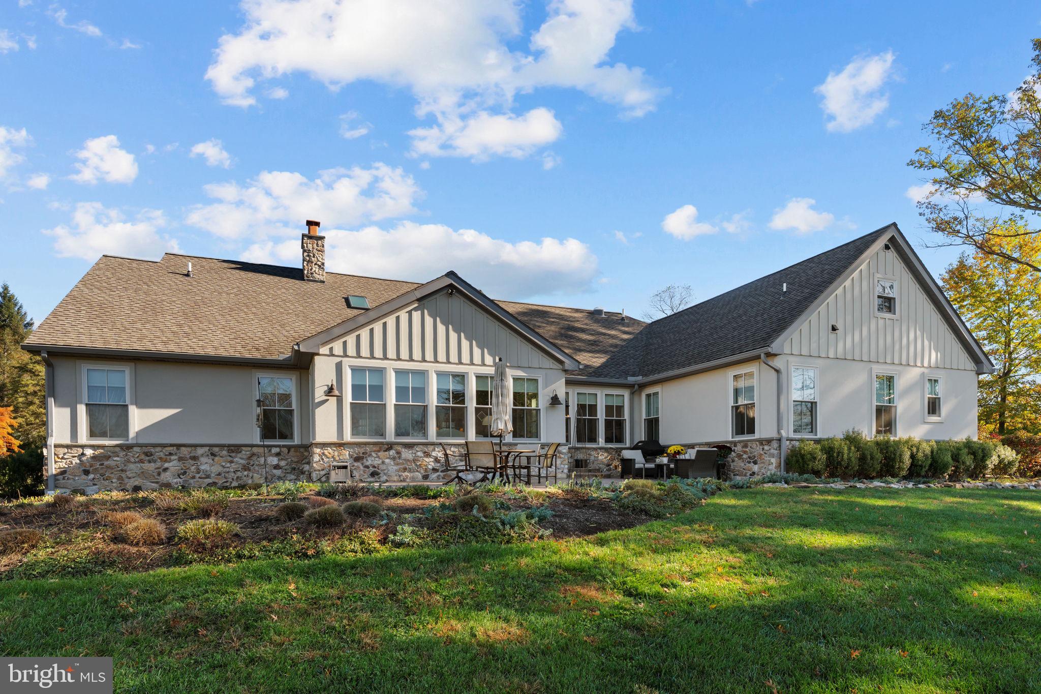 675 West Seven Stars Road Phoenixville, PA 19460 - Photo 38 of 45 a front view of house with yard and green space