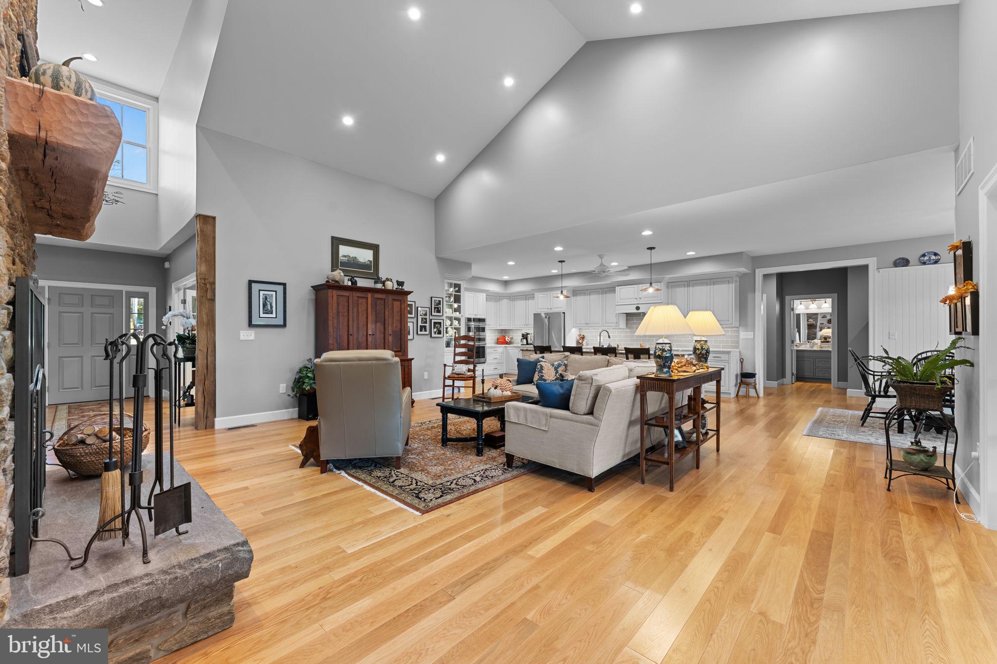 675 West Seven Stars Road Phoenixville, PA 19460 - Photo 9 of 45 a living room with furniture and a wooden floor