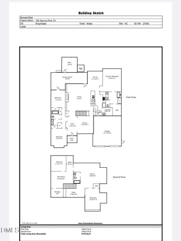 $659,900 | 332 Spruce Pine Trail, Knightdale, NC 27545