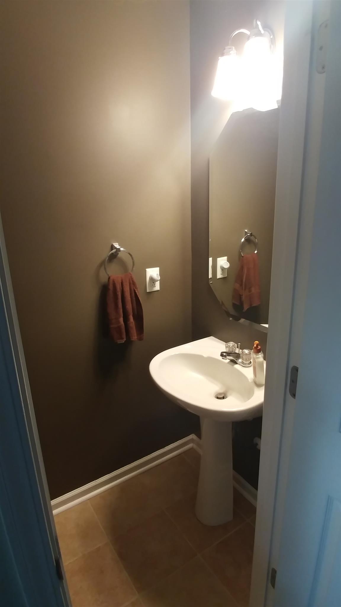3023 London View Murfreesboro, TN 37128 - Photo 4 of 13 a bathroom with a sink and mirror