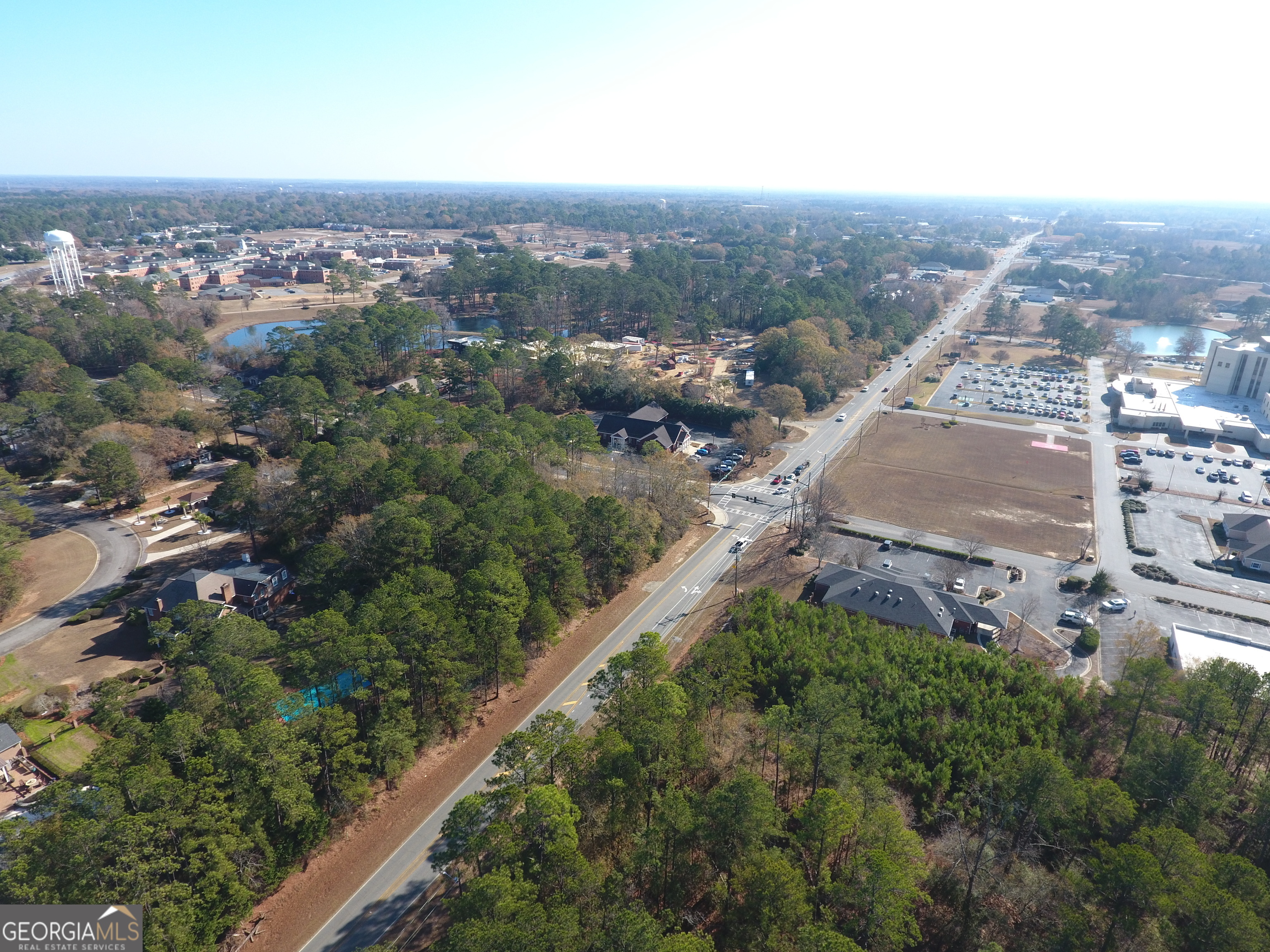 0 Industrial Boulevard Dublin, GA 31021 - Photo 3 of 11 an aerial view of a residential houses with outdoor space and trees