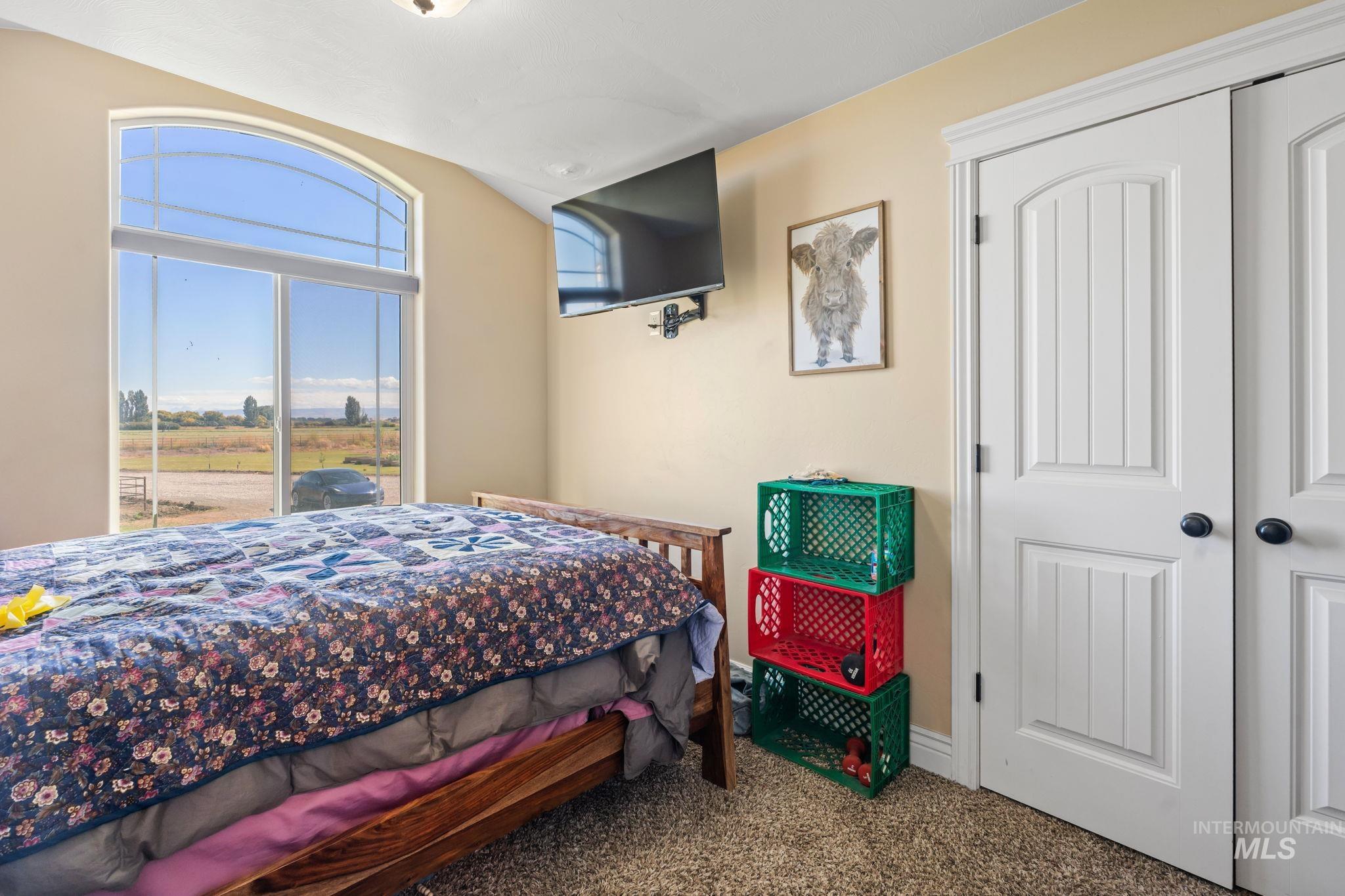 3625 North 2000 West Rexburg, ID 83440 - Photo 7 of 50 Bedroom with carpet flooring and a closet