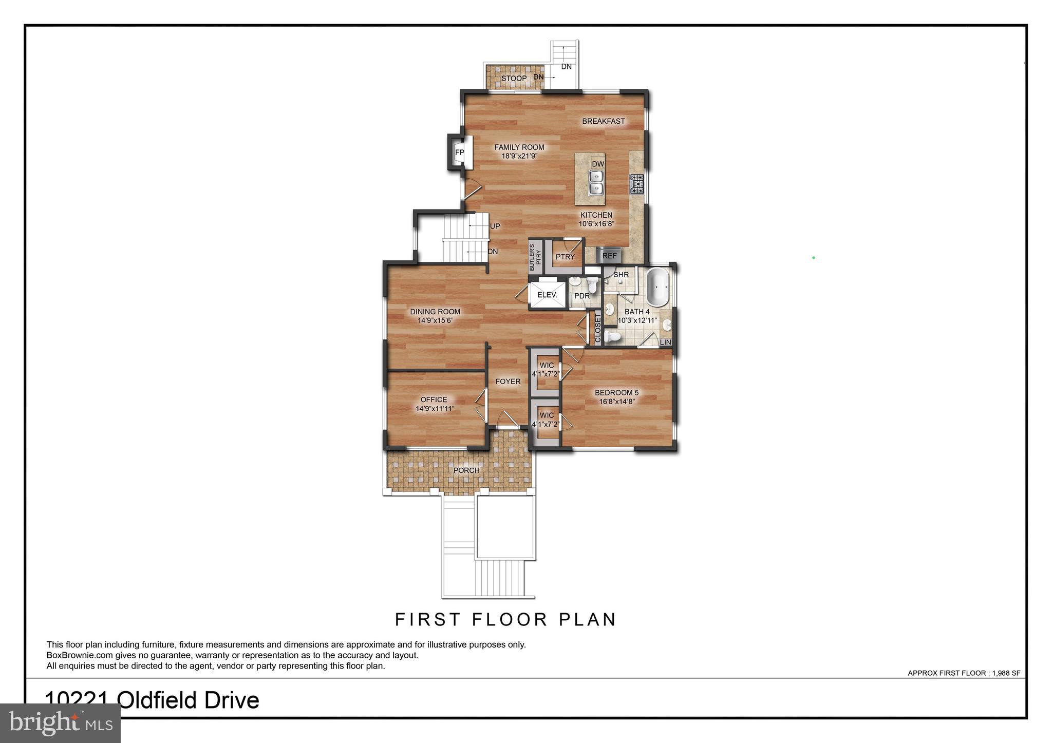 10221 Oldfield Drive Kensington, MD 20895 - Photo 4 of 11