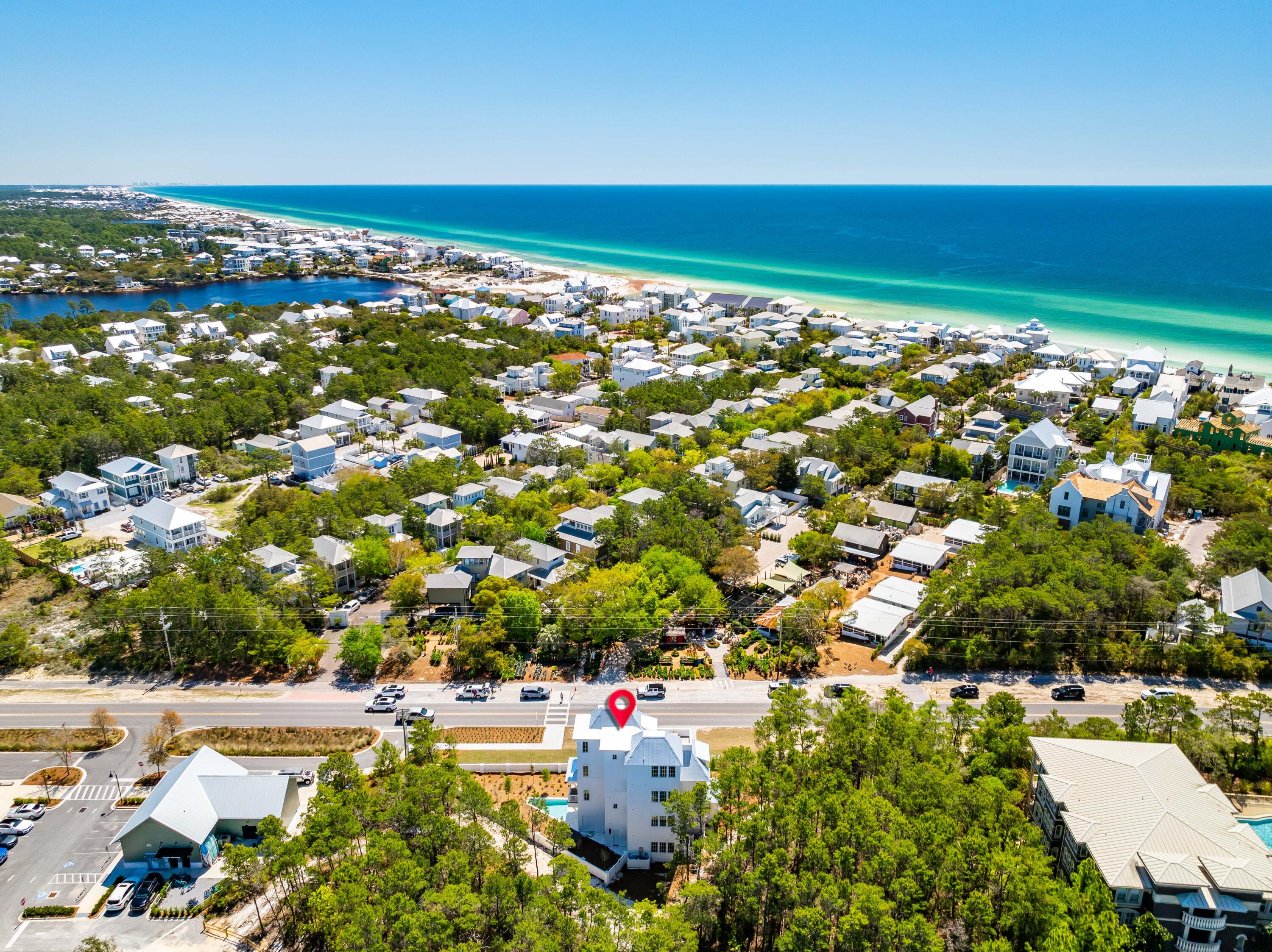 4655 East County Highway 30A Santa Rosa Beach, FL 32459 - Photo 55 of 69 4556 E Hwy 30A Aerial Marked-2