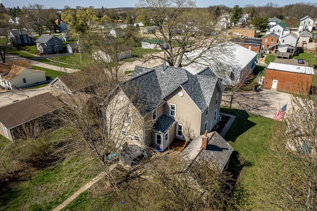 511 North Salisbury Davis, IL 61019 - Photo 24 of 24 an aerial view of a house with a yard