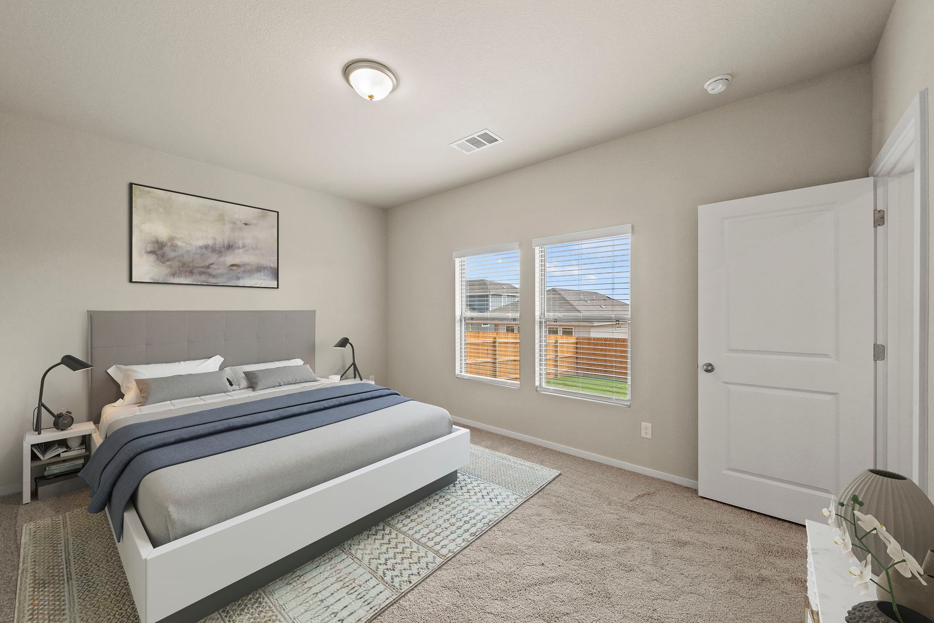 144 Wind Hill Jarrell, TX 76537 - Photo 7 of 26 Primary Bedroom - Virtually Staged