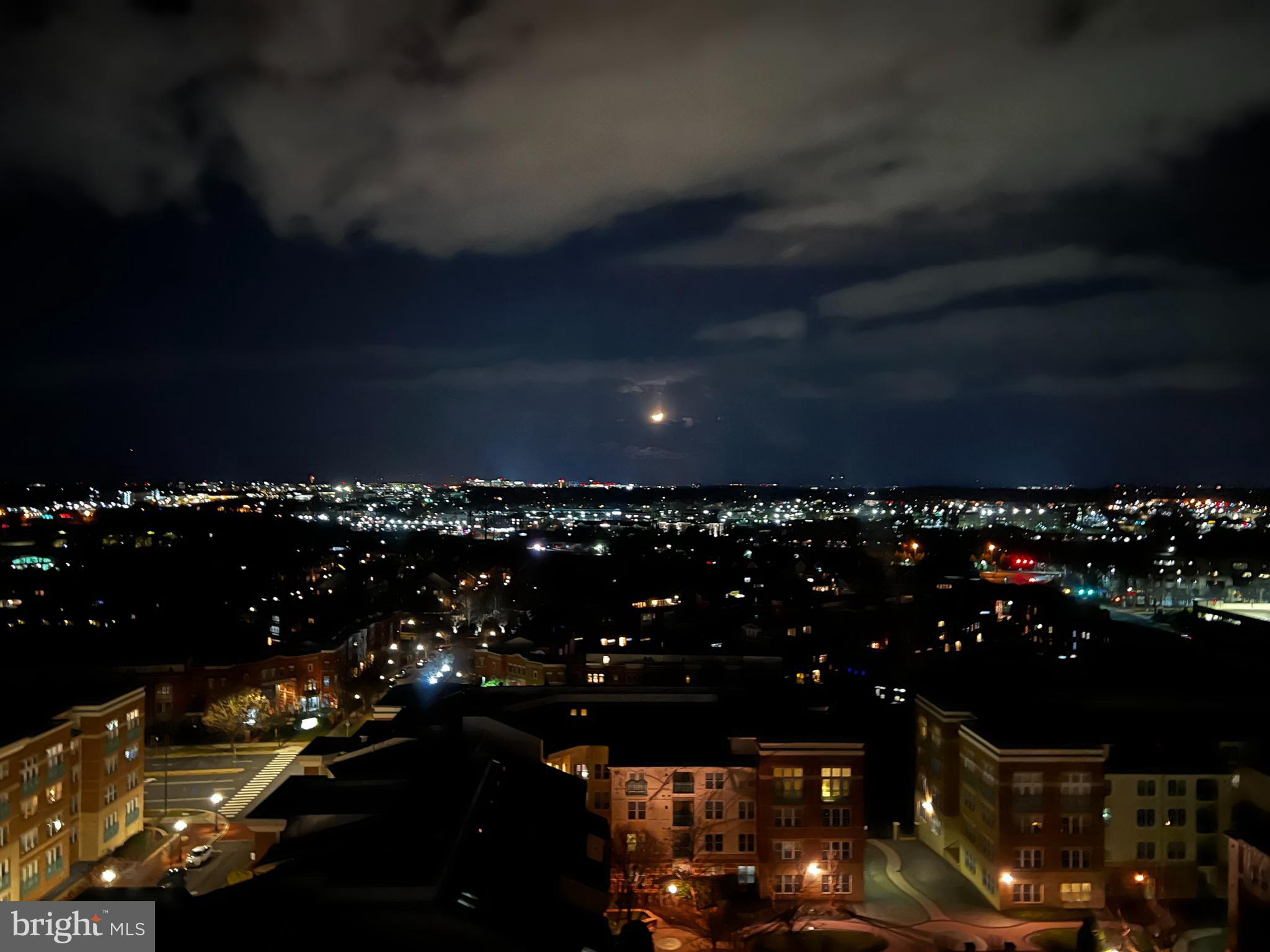 11990 Market Street, Unit 1314 Reston, VA 20190 - Photo 3 of 44 EARLY EVENING WESTERN VIEW FROM CONDO