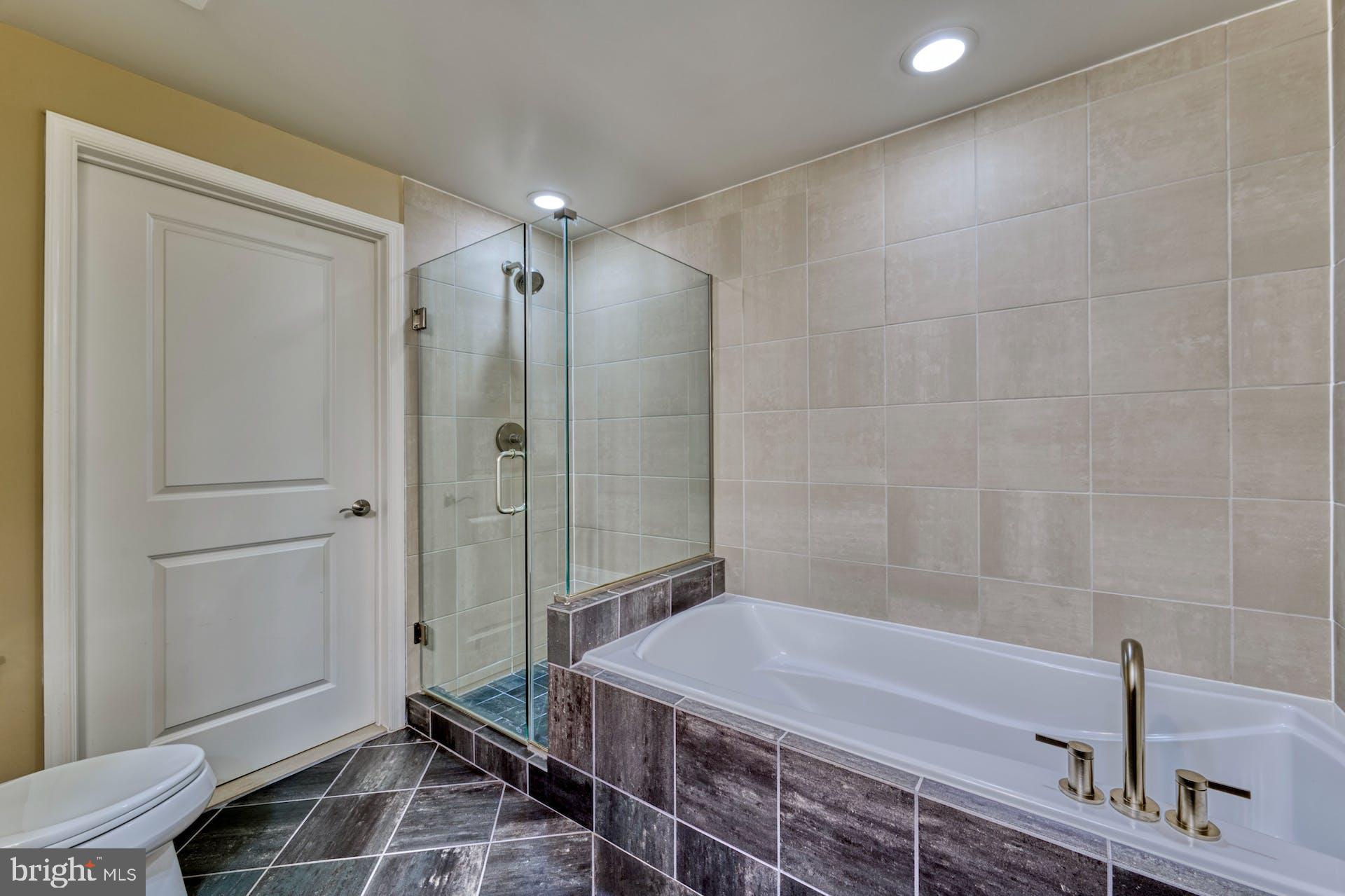 11990 Market Street, Unit 1314 Reston, VA 20190 - Photo 31 of 44 2ND FULL BATH-SOAKING TUB & SHOWER-FRAMELESS DOOR