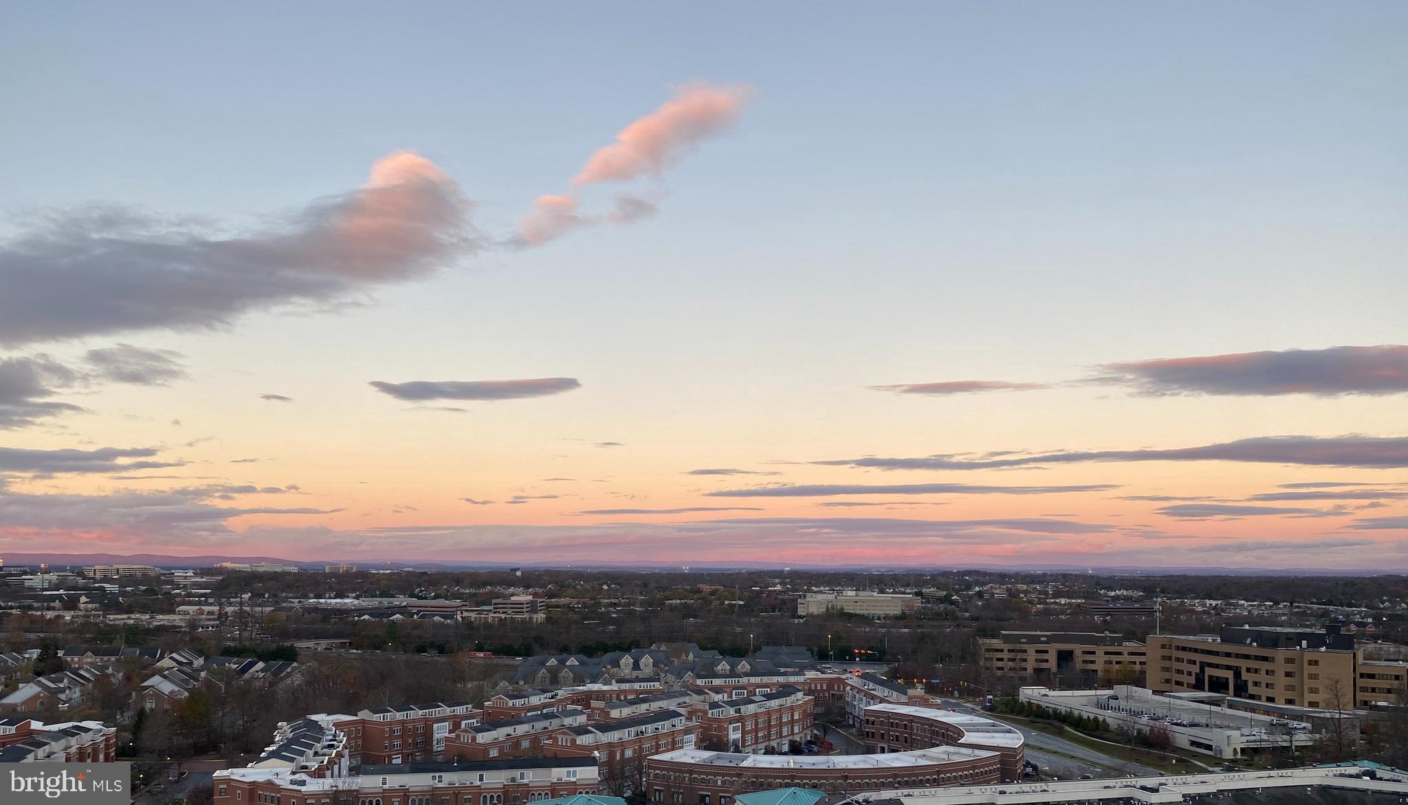 11990 Market Street, Unit 1314 Reston, VA 20190 - Photo 4 of 44 PANORAMIC SUNRISE VIEW FROM CONDO