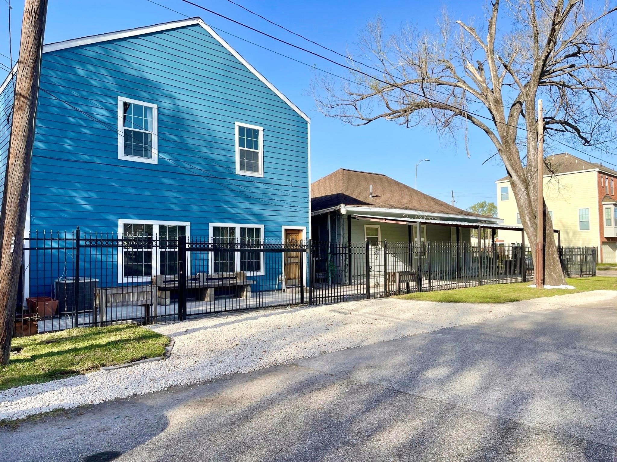 301 Tabor Street Houston, TX 77009 - Photo 2 of 33 a view of a house with a yard and sitting area