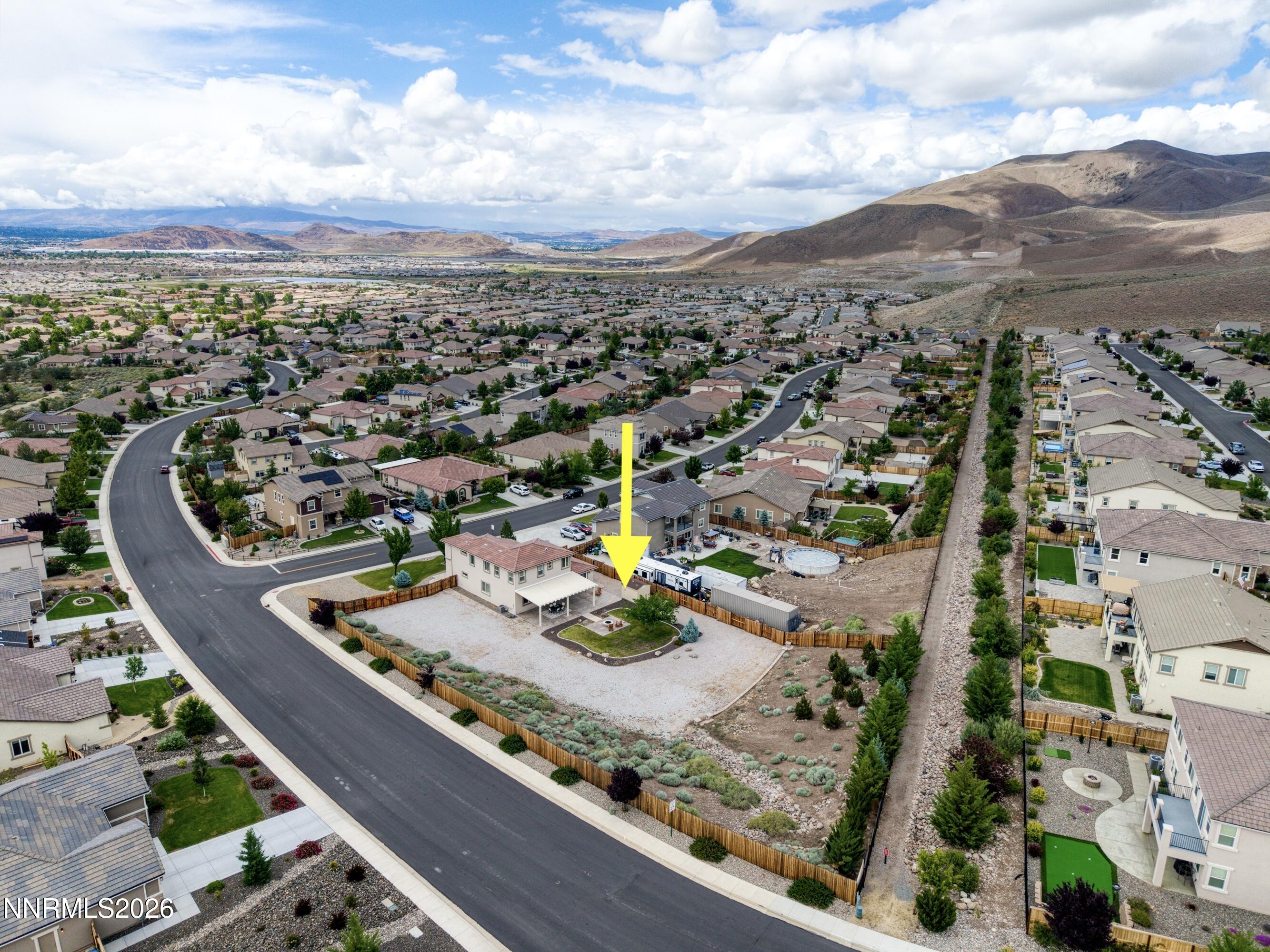 10150 Barrel Racer Drive Reno, NV 89521 - Photo 21 of 64 Drone of Lot - 10150 Barrel Racer