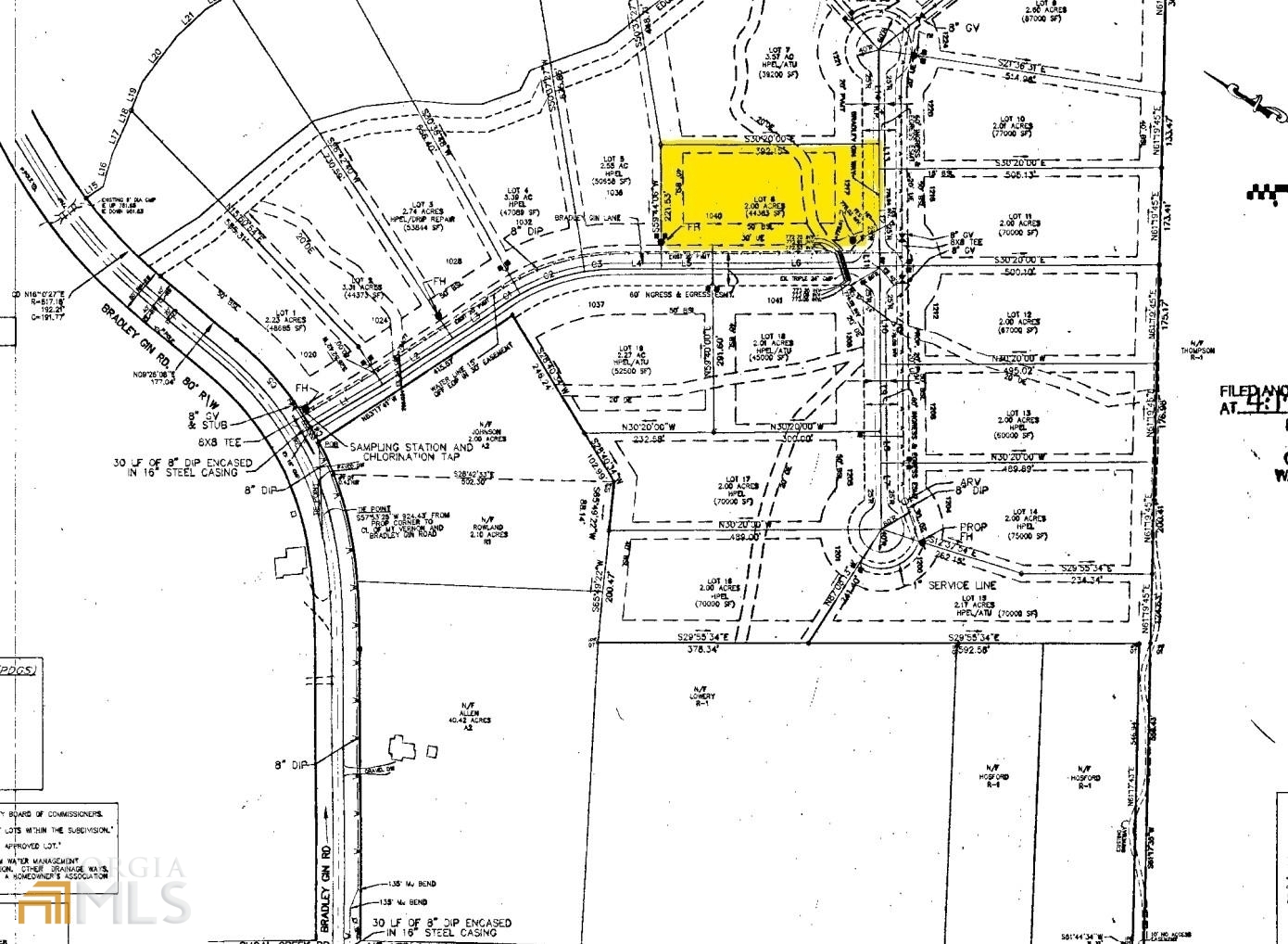 1040 Bradley Gin Lane, Monroe, GA 30656 Compass