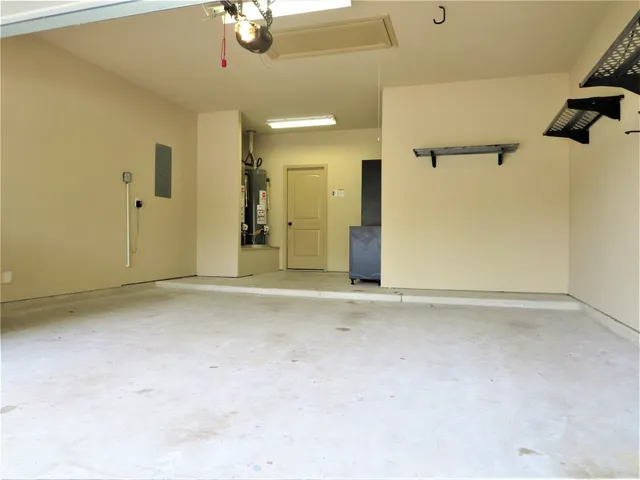 an empty room with a empty space