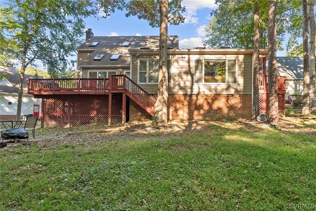 14903 Sandstone Ridge Court Midlothian, VA 23112 - Photo 35 of 36 a view of a house with a yard