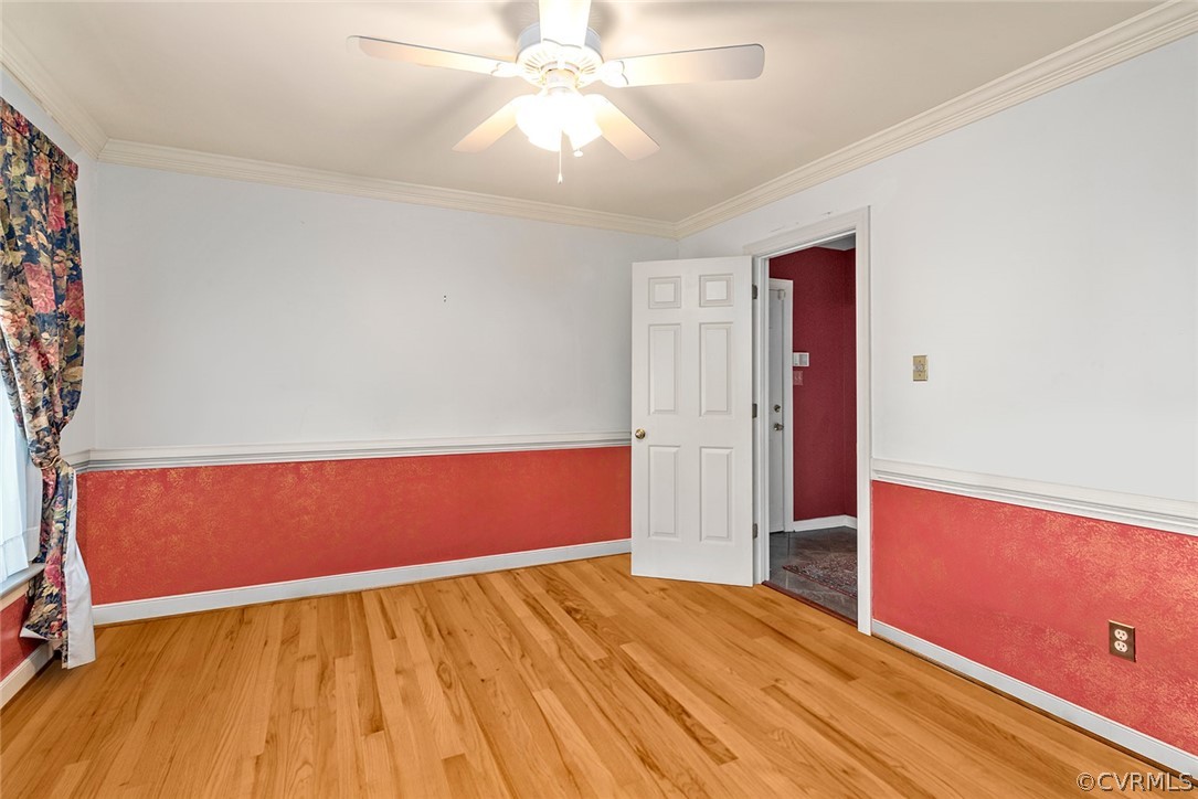 14903 Sandstone Ridge Court Midlothian, VA 23112 - Photo 8 of 36 a view of empty room with wooden floor and fan