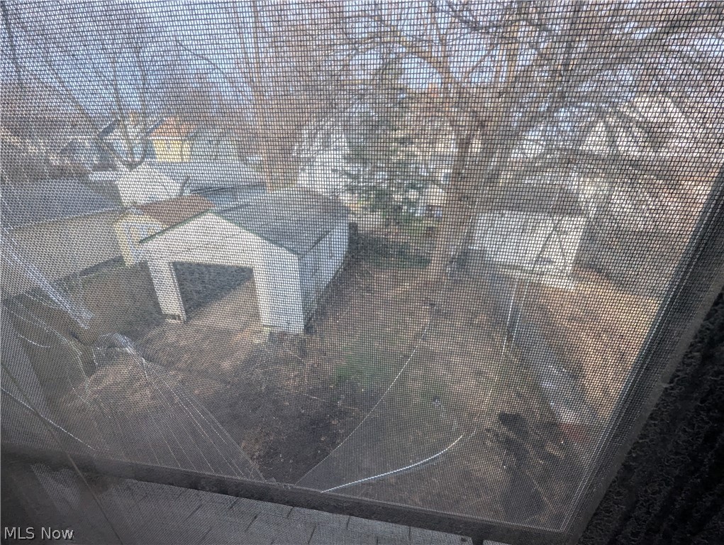 1449 Clearaire Road Cleveland, OH 44110 - Photo 6 of 23 back yard taken from upstairs bedroom
