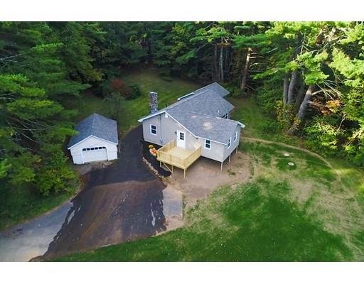 8 Allen Hill Road Holland, MA 01521 - Photo 40 of 41 a view of a house with a yard and a wooden fence