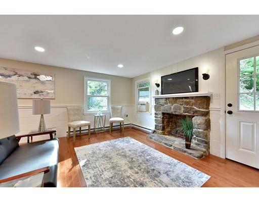 8 Allen Hill Road Holland, MA 01521 - Photo 4 of 41 a living room with furniture a fireplace and a flat screen tv