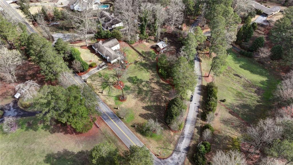 13325 Providence Road Milton, GA 30009 - Photo 41 of 50 an aerial view of residential house with outdoor space