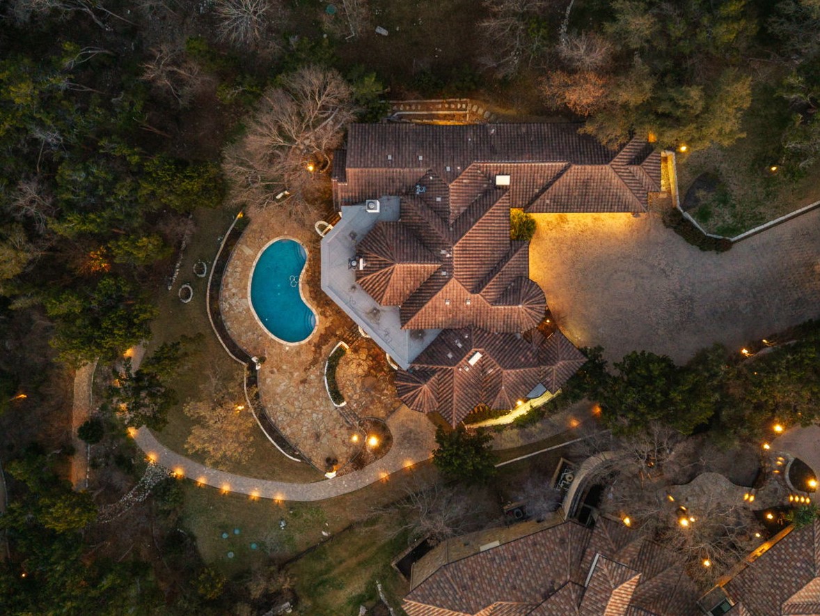 16010 Canard Circle Austin, TX 78734 - Photo 32 of 35 an aerial view of a house with outdoor space
