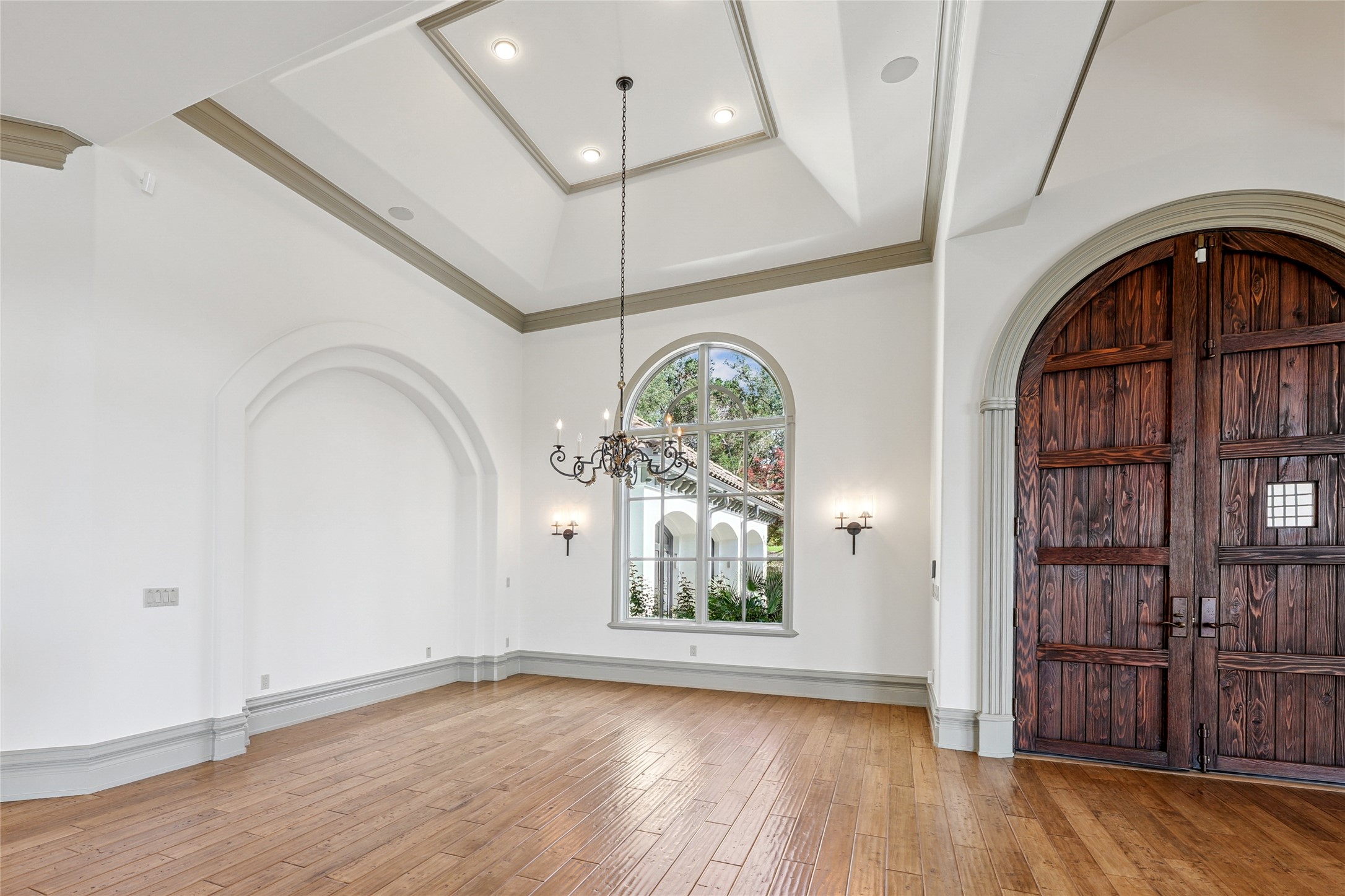 16010 Canard Circle Austin, TX 78734 - Photo 6 of 35 a view of entryway with wooden floor
