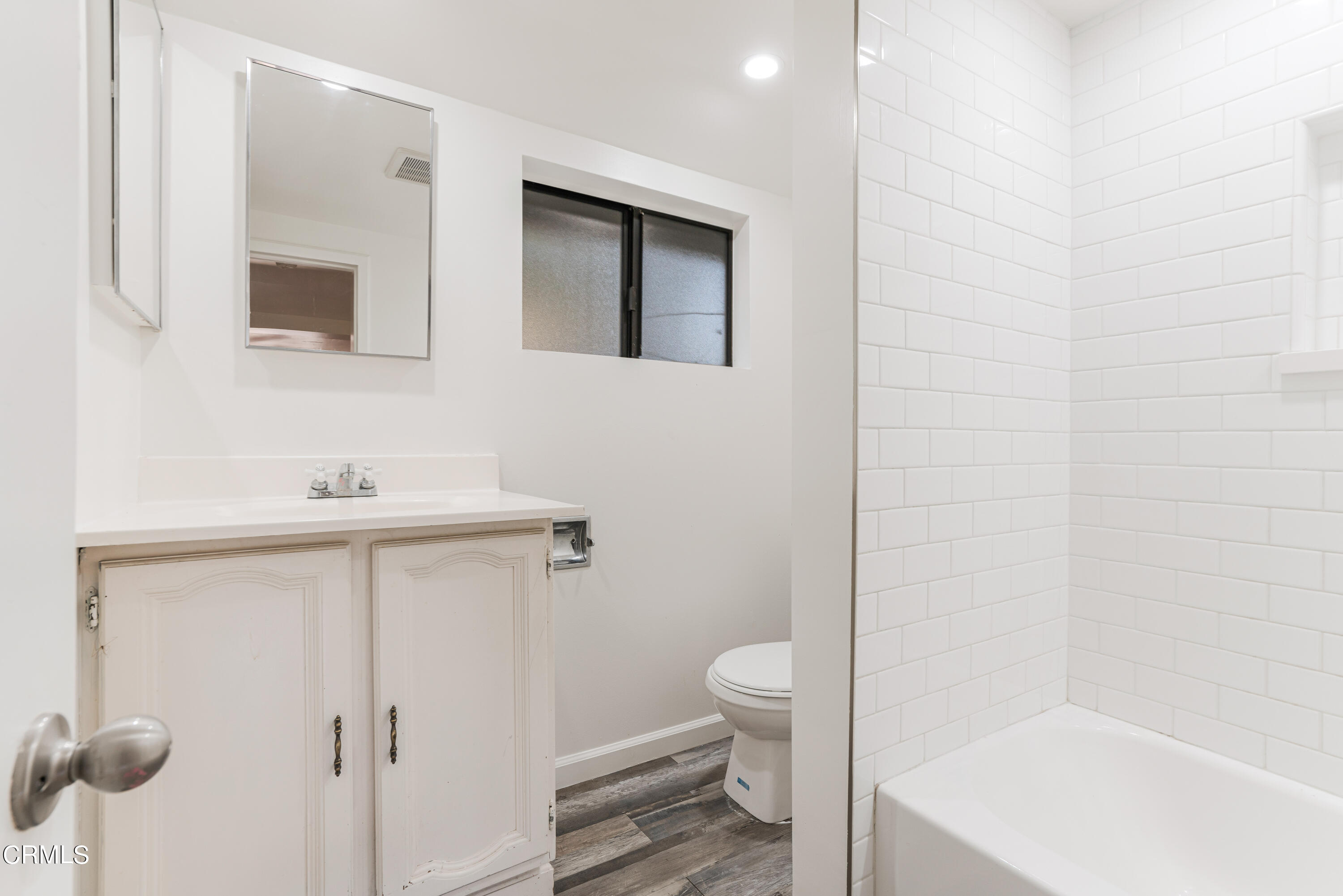 467 Riverside Road Oak View, CA 93022 - Photo 40 of 65 a bathroom with a sink a toilet and shower