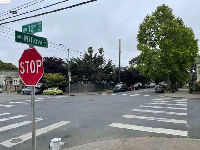 a street sign on a street corner