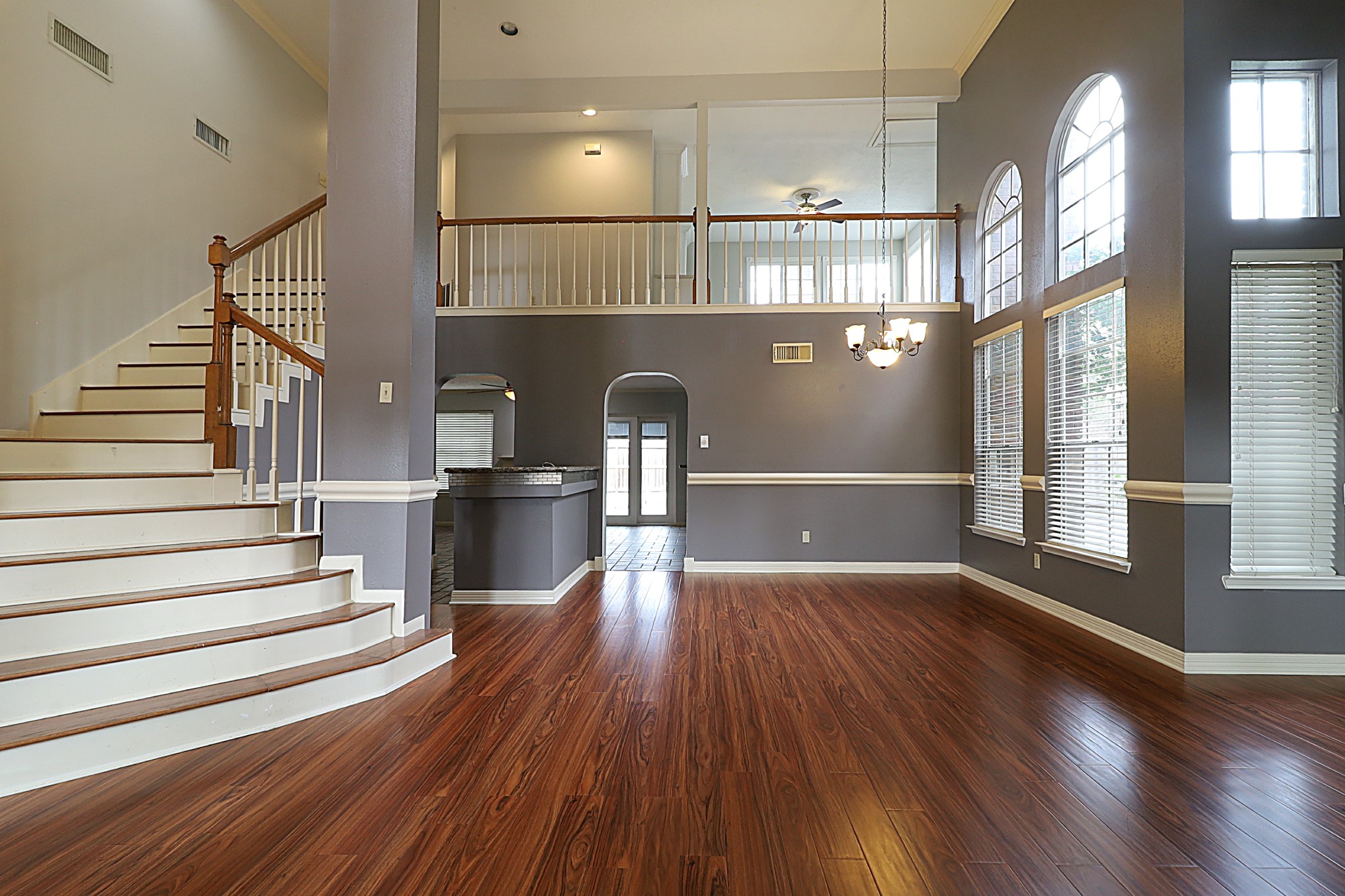3510 Cypressdale Drive Spring, TX 77388 - Photo 2 of 32 Impressive isn't it... high ceilings, new flooring for the formal living and dining areas.