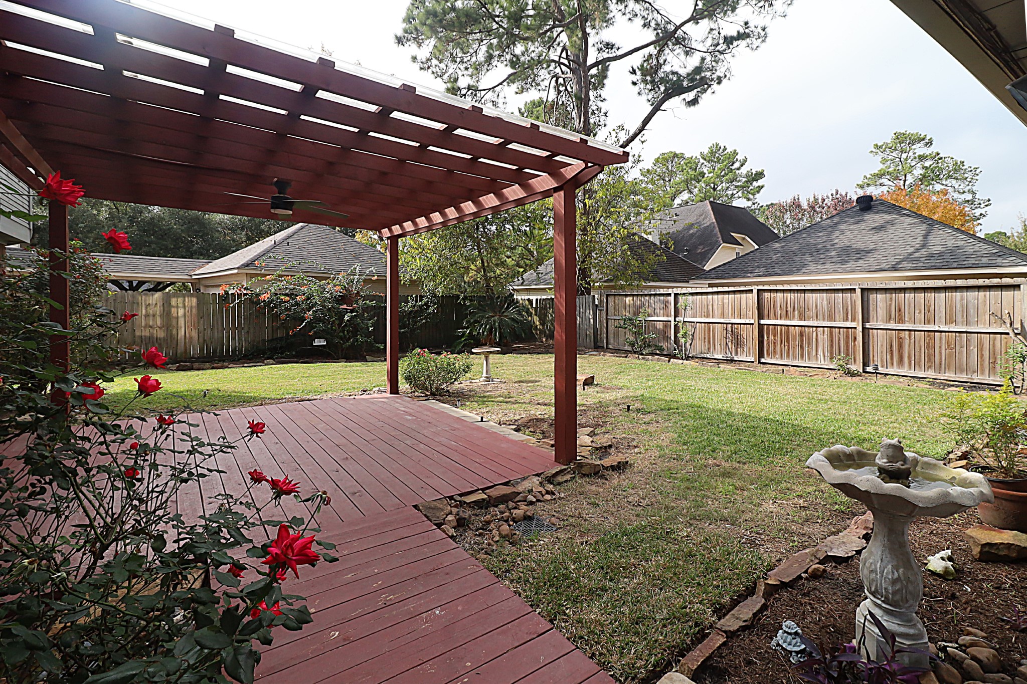 3510 Cypressdale Drive Spring, TX 77388 - Photo 26 of 32 Pergola Gazebo for outdoor enjoyment.