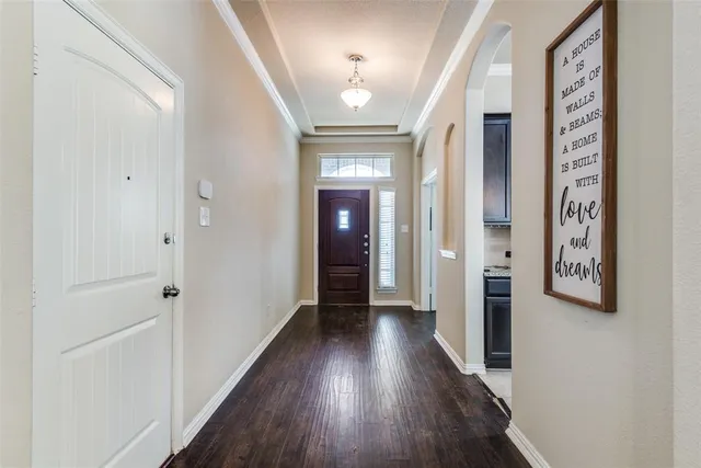 wooden floor in a gallery