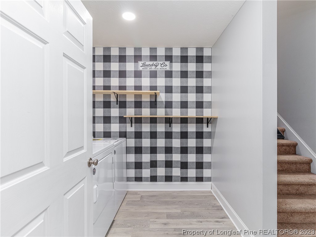 1964 Yellowbrick Road Fayetteville, NC 28314 - Photo 28 of 37 a view of bathroom with a black and white checkered floor