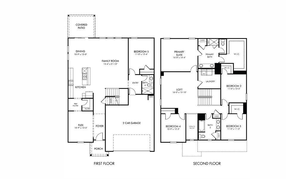 2712 Tranquility Loop Longs, SC 29568 - Photo 3 of 3 View of floor plan / room layout