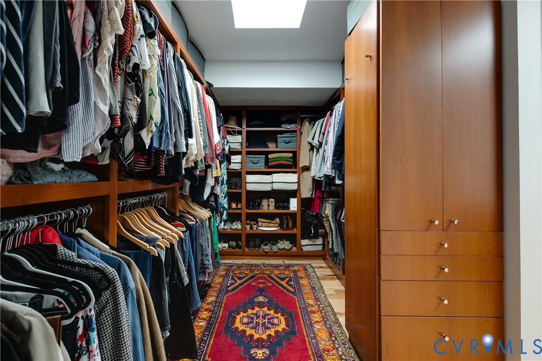 380 Flag Station Road Henrico, VA 23238 - Photo 38 of 70 a view of walk in closet with clothes and shoes