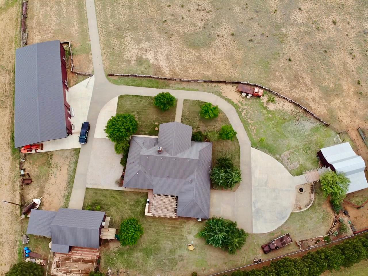 9002 Woodrow Road Wolfforth, TX 79382 - Photo 47 of 48 an aerial view of a house with outdoor space