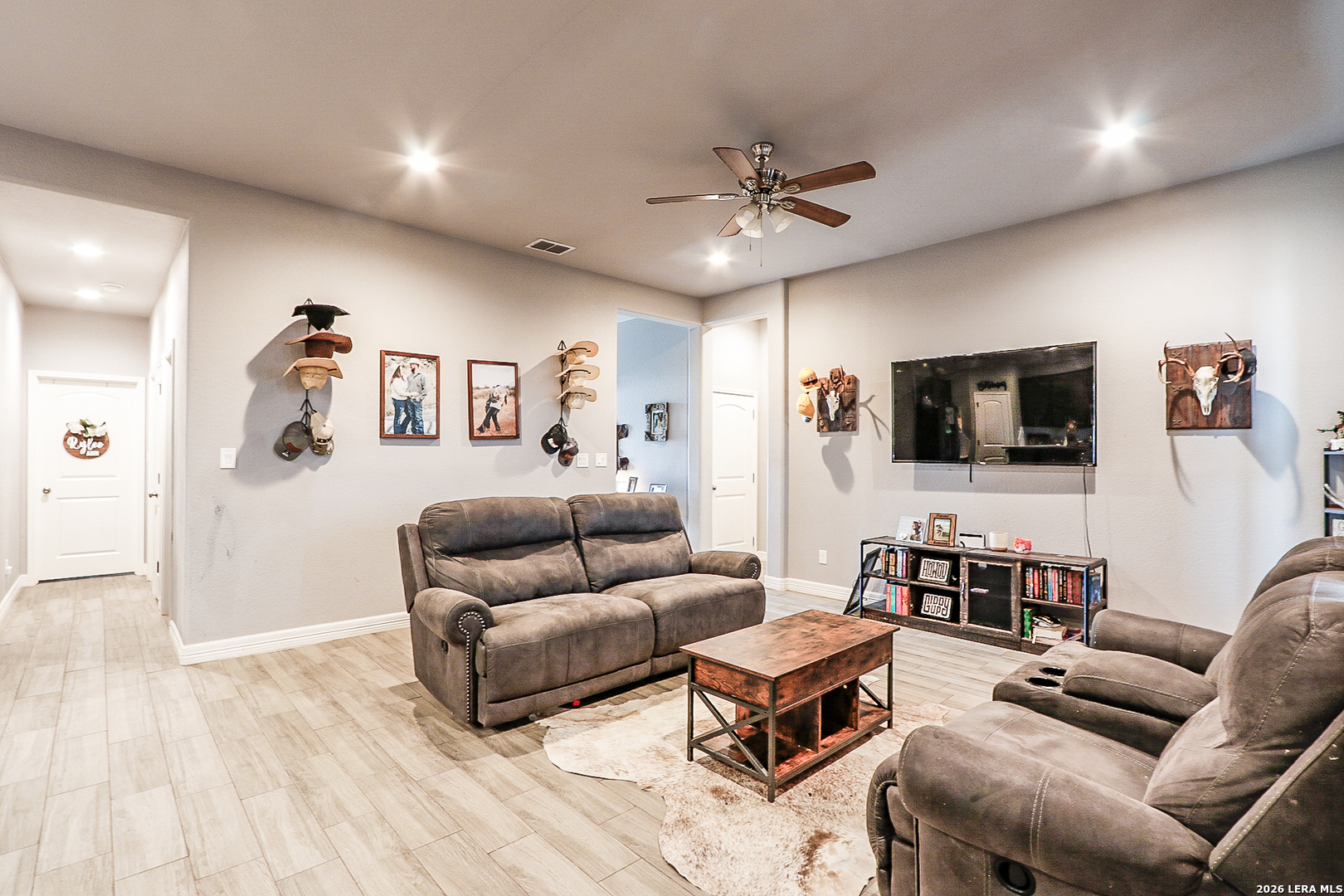 281 Legend Hills Uvalde, TX 78801 - Photo 14 of 24 a living room with furniture and a flat screen tv
