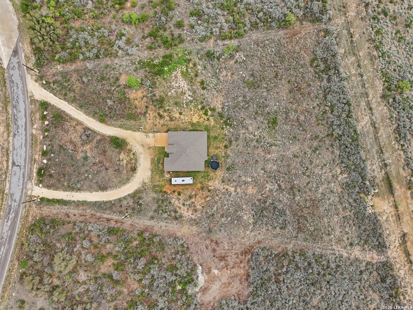 281 Legend Hills Uvalde, TX 78801 - Photo 24 of 24 a view of a yard from a balcony