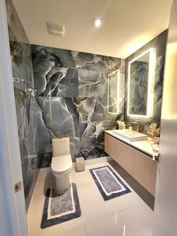 a view of a city with tall buildings