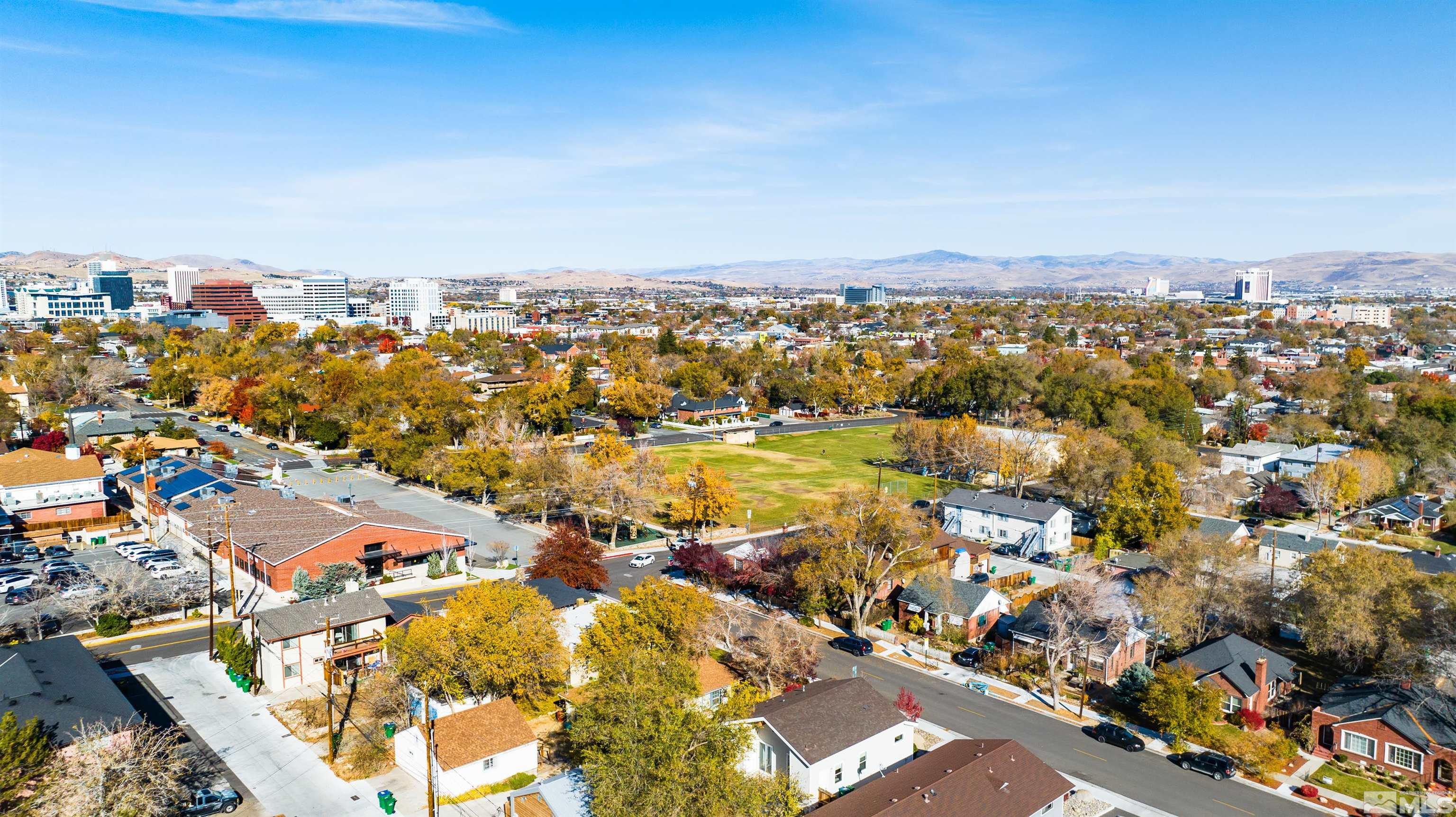 1217 Lander Street Reno, NV 89509 - Photo 19 of 21 an aerial view of residential building with parking space