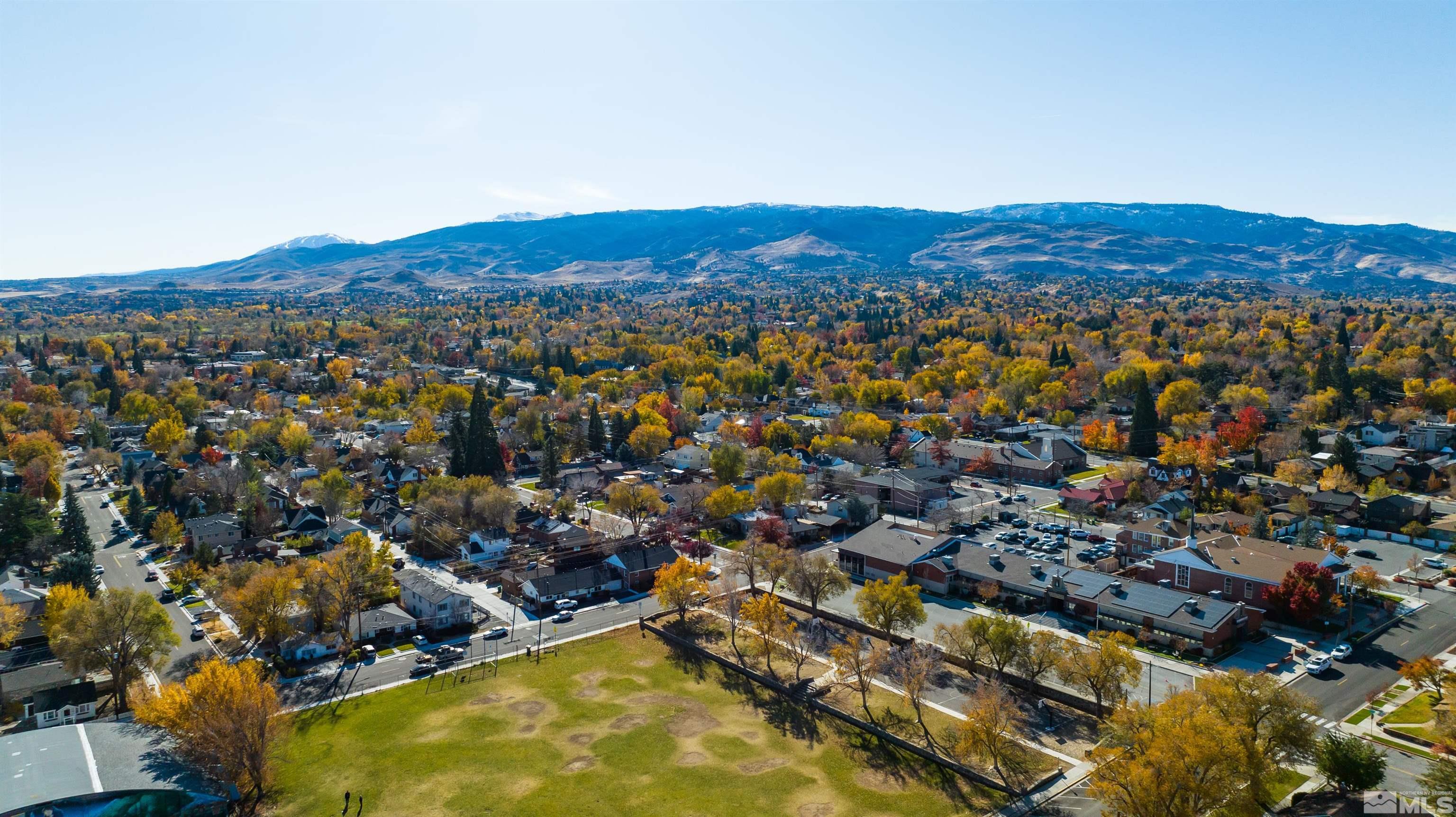 1217 Lander Street Reno, NV 89509 - Photo 21 of 21 an aerial view of residential house and sandy dunes