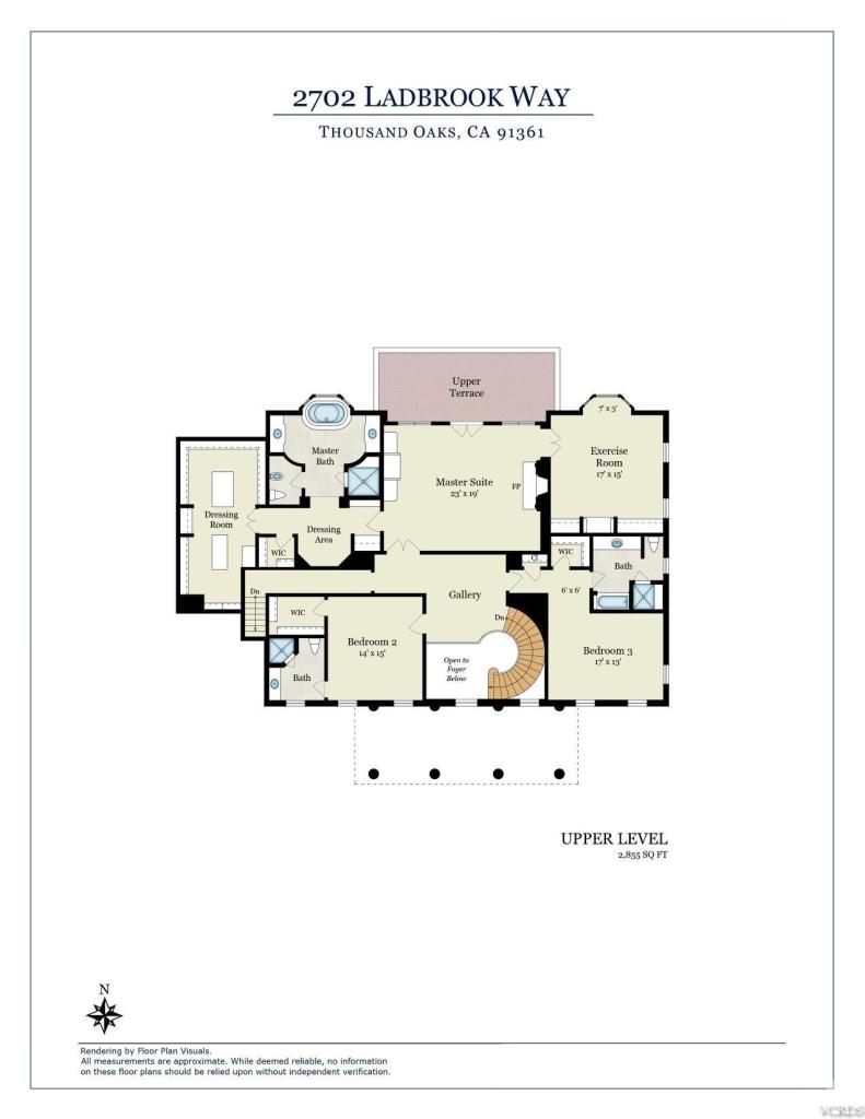 2702 Ladbrook Way Thousand Oaks, CA 91361 - Photo 44 of 45 a picture of a floor plan