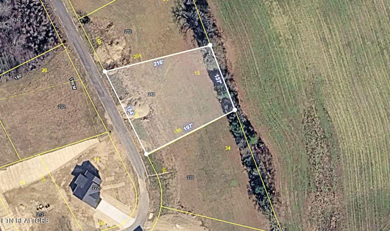 243 Splendor Way Parrottsville, TN 37843 - Photo 3 of 3 CRS TAX MAP