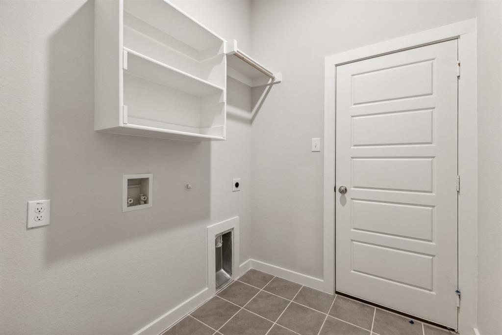 136 Millwood Road Lavon, TX 75166 - Photo 19 of 21 Utility Room in the Cedar home plan by Trophy Signature Homes – REPRESENTATIVE PHOTO