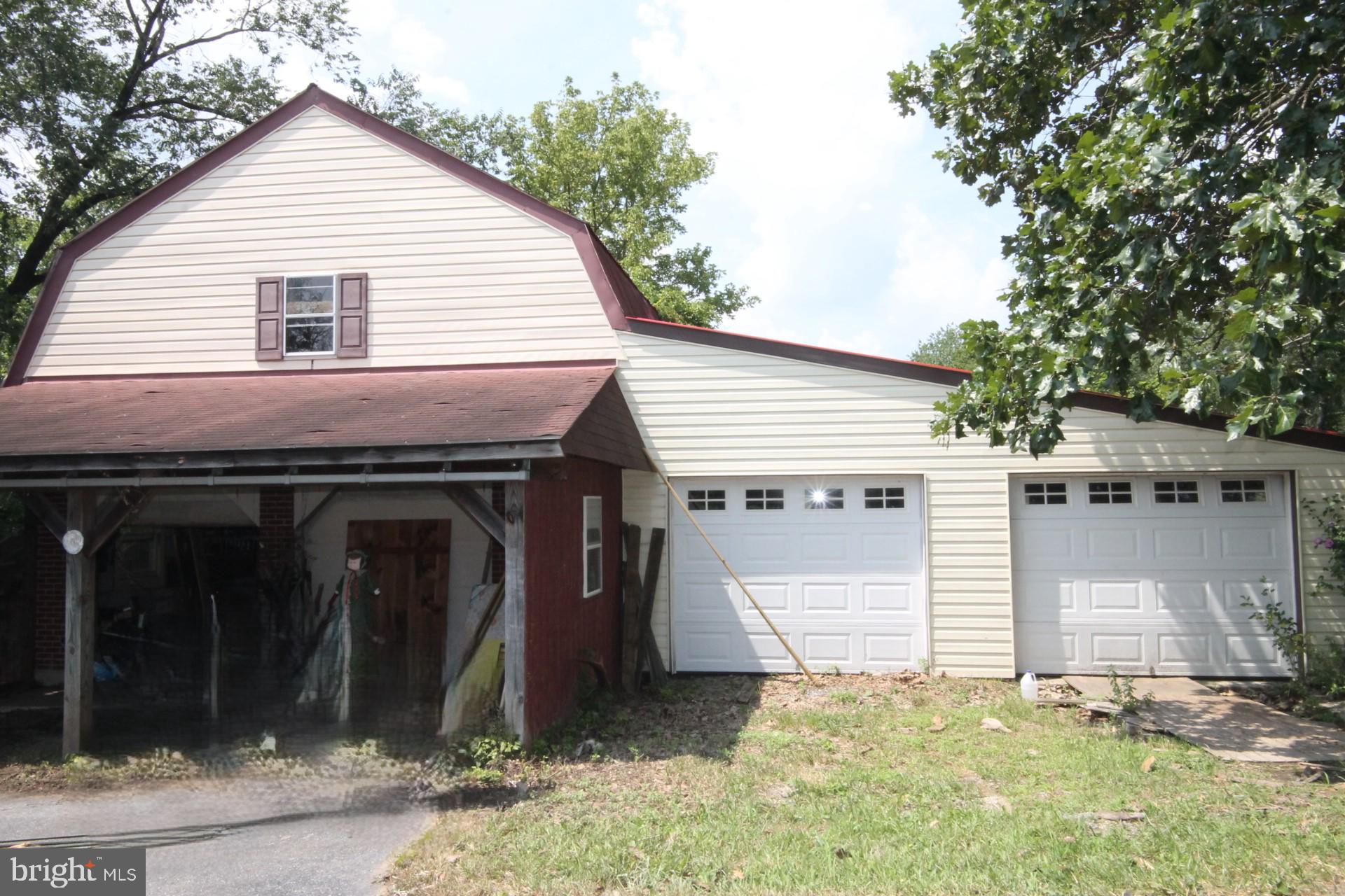 5010 Wards Chapel Road Reisterstown, MD 21136 - Photo 34 of 34 Workshop with upstairs along with 2 garage entry